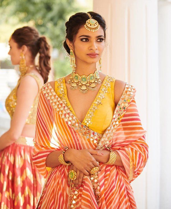 Leheriya saree